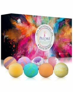 Predire Paris 8ct Skin Rejuvenating Spa Bath Bombs Women Bath & Body