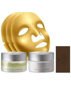 Predire Paris 17oz Oxygen/Vitamin Gold Masks W/ Spa Reinvigorate Collection - Milk & Honey Women Skincare Sets