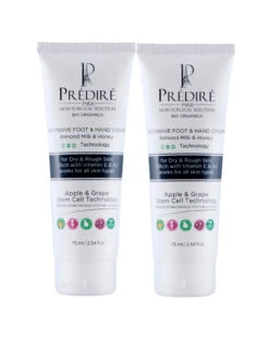Predire Paris 2.53oz CBD Infused Foot & Hand Cream Set Of 2 Women Bath & Body