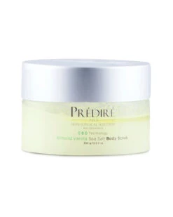 Predire Paris 10.5oz Almond Vanilla Sea Salt Body Scrub W/ Apple, Grape, & C Women Bath & Body