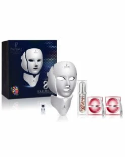 Predire Paris 6.73oz Red 8-Element Treatment LED Mask Routine Set Women Tools & Styling