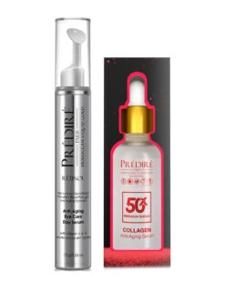 Predire Paris 50X Collagen Anti-Aging & Intensive Rapid Renewal Eye Serum Set Women Skincare Treatments