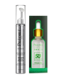 Predire Paris 50X Argan Oil Moisturizing & Anti-Aging & Intensive Rapid Renewal Eye Serum Set Women Skincare Treatments
