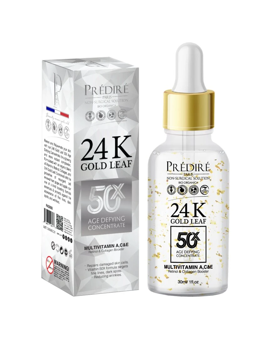Predire Paris 24K Gold Leaf Multi-Vitamin with Retinol & Collagen Booster Age-Defying Concentrate 2 Pack Women Skincare Treatments Predire Paris 24K Gold Leaf Multi-Vitamin With Retinol & Collagen Booster Age-Defying Concentrate 2 Pack Women Skincare Treatments -PREDIRE PARIS Sales 4120756939 RLLZ 1